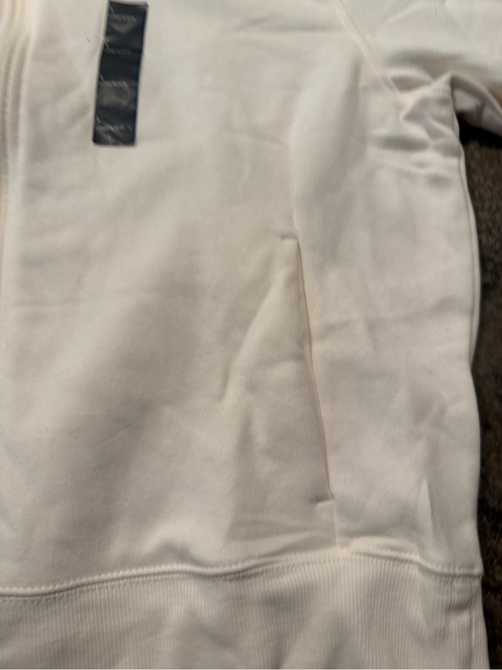 🥚Cream Zip-Up Hooded Sweatshirt - Picture 2 of 8